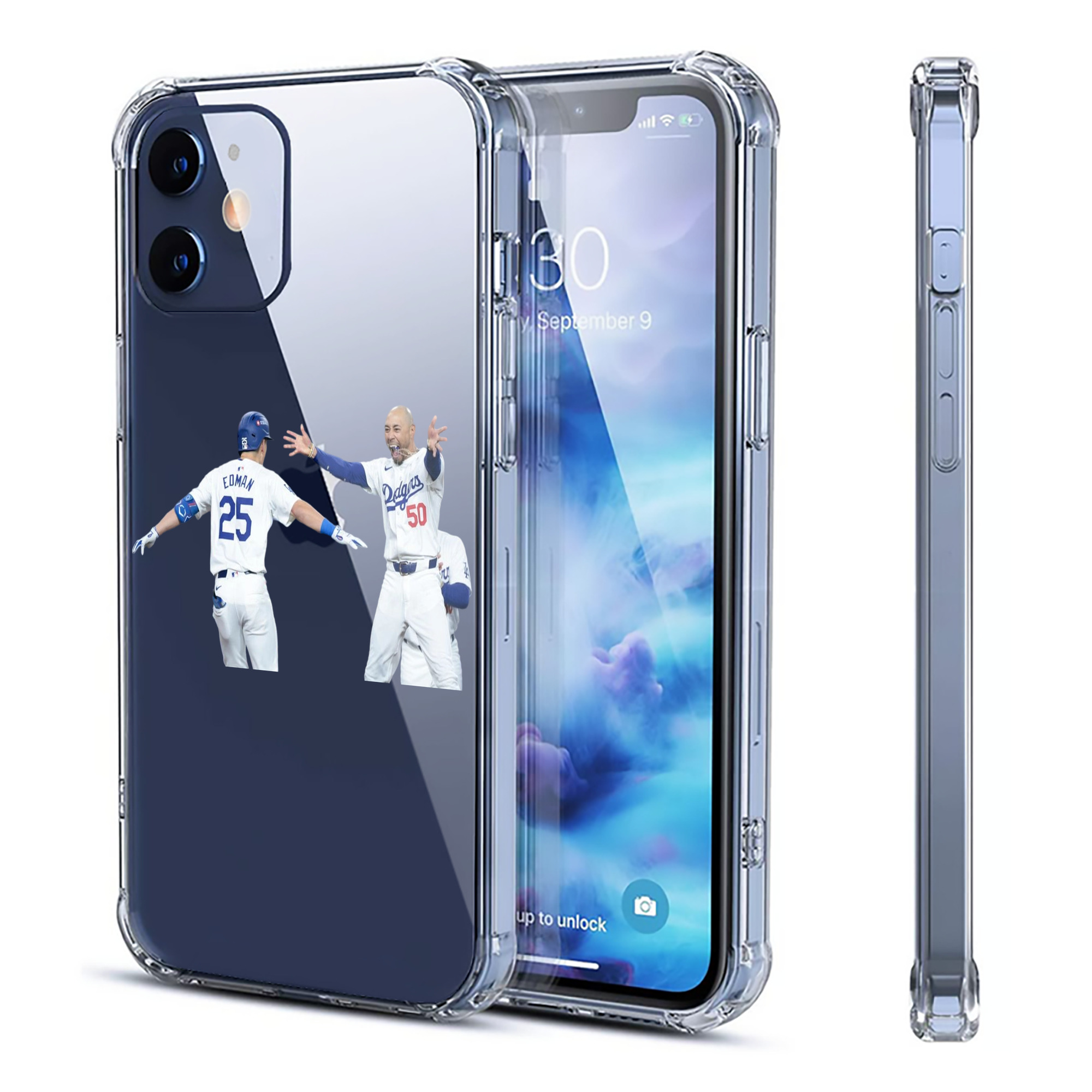  Clear IPhone 12 Case – Soft TPU With UV Print – Enhanced Drop Protection, Precise Fit, Anti-Fingerprint, Customizable Design, Scratch-Resistant, Yellow-Resistant